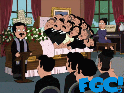 Family Guy Mexican funeral